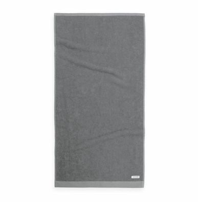 Tom Tailor Handtuch Grau 50 x 100 cm Frottier 100% Baumwolle Weich