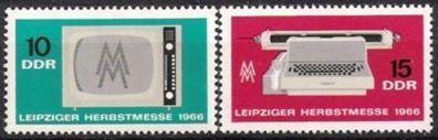 DDR Nr.1204/05 * * Herbstmesse 1966, postfrisch