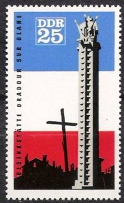 DDR Nr.1206 * * Gedenkstätten 1966, postfrisch