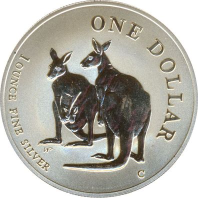Australien Känguru 1999 - 1 Oz Silber*