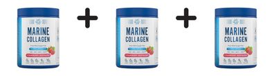 3 x Applied Nutrition Marine Collagen (300g) Strawberry Lemonade