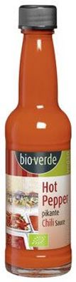 bio-verde 3x Hot Pepper Sauce vegan 100 ml 100ml