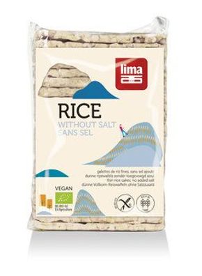 Lima Dünne VK-Reiswaffeln ohne Salzzusatz 130g