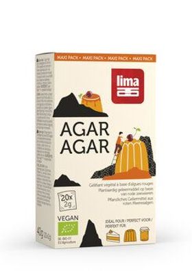 Lima 6x Agar-Agar Maxi Pack 20 x 2g