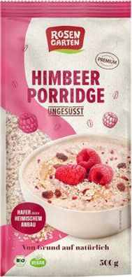 Rosengarten 6x Himbeer-Porridge ungesüßt 500g