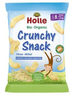 Holle 3x Bio-Crunchy Snack Hirse 25g