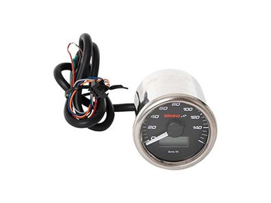 KOSO Tachometer "D48 Speedometer" Elektr 12 Volt, mit E-Mark