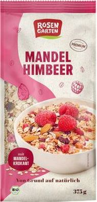 Rosengarten 6x Mandel-Himbeer-Müsli 375g