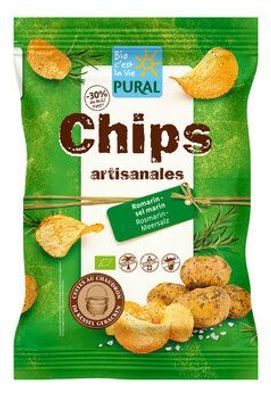 Pural 3x Chips Rosmarin Meersalz 120g