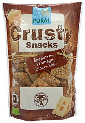 Pural Crusty Snacks Dinkel Käse 110g