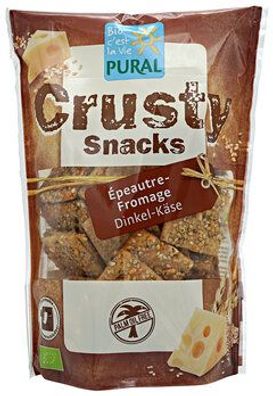 Pural 6x Crusty Snacks Dinkel Käse 110g