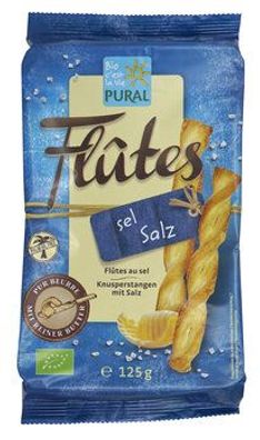 Pural 3x Flûtes mit Salz 125g