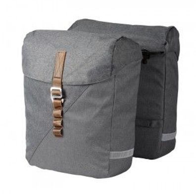 Racktime Doppeltasche "Heda 2.0" Volumen dust grey