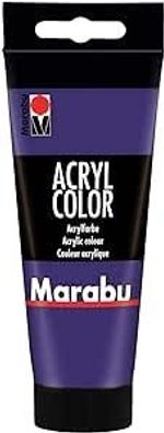 Marabu Acrylfarbe Acryl Color Violett 251 Künstler Malfarbe Acrylmalen