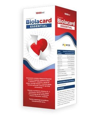Biolacard Essential - Kräuterextrakte und Vitamine