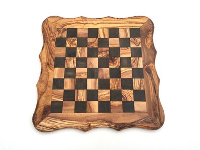 Schachspiel abgerundete Kante Größe wählbar ohne Schachfiguren Brett