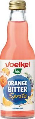 Voelkel 6x Orange Bitter Spritz alkoholfrei 0,2l