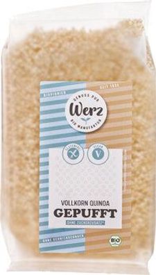 Naturkornmühle Werz 6x Vollkorn Quinoa gepufft, glutenfrei 125g