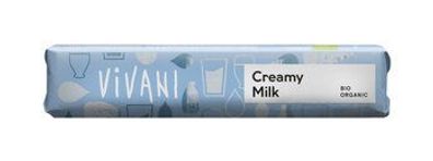 Vivani 6x Creamy Milk Schokoriegel 40g