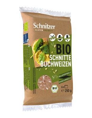 Schnitzer Glutenfreiheit 6x Bio Schnitte Buchweizen 250g