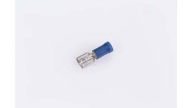 SPAHN Flachsteckhülse Isoliert, Packung blau, 6,3 mm - 0,8-2,5 mm&sup2;