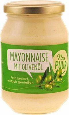 Nur Puur 6x Mayonnaise mit Olivenöl 250ml