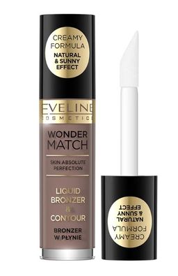 Eveline Cosmetics, Wonder Match, Flüssigbronzer Nr. 01, 4,5 ml