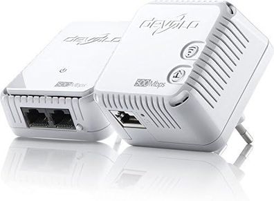 devolo dLAN 500 Wireless Starter Kit - Wlan/ wifi Powerline weiß