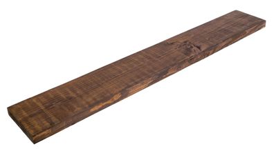 neue grosse Holzplanke Palisander 100cm x 14,5cm Holzstärke 3cm aus Nadelholz