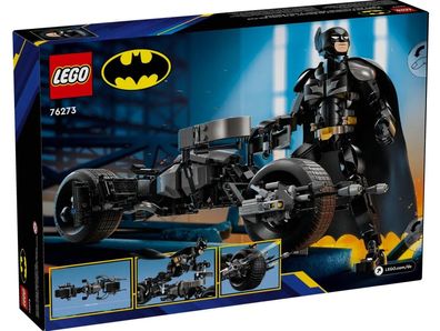 Lego Super Heroes 76273 Batman Baufigur mit dem Batpod