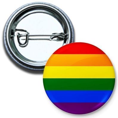 Mini Button Pin LGBT Flag