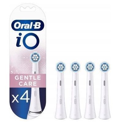 Oral-B Sanfte Pflege Ersatzzahnbürstenköpfe, 4er Set