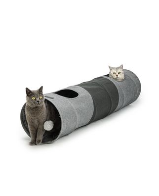 lionto Katzentunnel Rascheltunnel Tunnel für Haustiere Spieltunnel mit ...