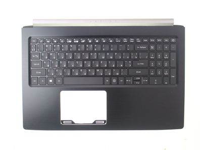 Acer Aspire A715-72G Gehäuse Palmrest Tastatur QWERTY Ukrainian 6B. GXBN2.009