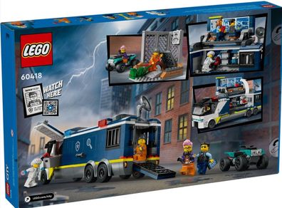Lego City Polizeitruck mit Labor (60418)