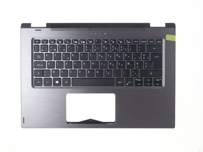 Acer Spin SP314-51 Gehäuse Palmrest Tastatur AZERTY Belgium 6B. GUWN1.004