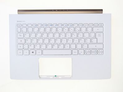 Acer Swift SF514-51 Gehäuse Palmrest Tastatur AZERTY French Weiß-Gold 6B. GLEN2.015