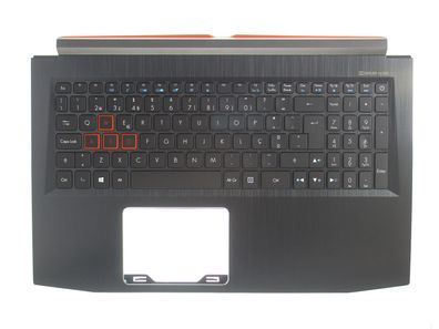 Acer Predator PH315-51 Gehäuse Palmrest Keyboard QWERTY Portugal 6B. Q28N2.019