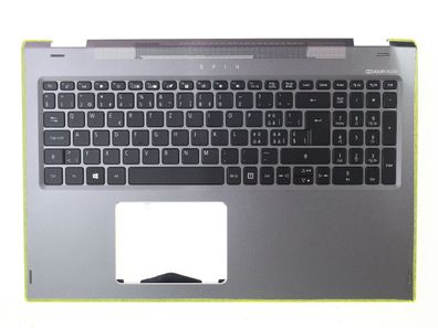 Acer Spin 5 SP515-51GN Gehäuse Palmrest Tastatur QWERTZ Schweiz 6B. GTQN1.026