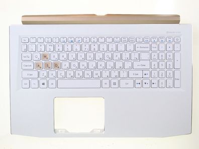 Acer Predator PH315-51 Gehäuseoberteil Palmrest Keyboard QWERTY Russian 6B. Q4HN2.005