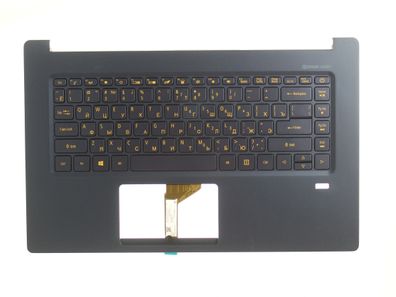 Acer Swift SF515-51T Gehäuseoberteil Palmrest Tastatur QWERTY Rusisch