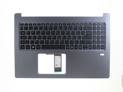 Acer Swift SF315-51G Gehäuseoberteil Tastatur Palmrest QWERTY Portugal