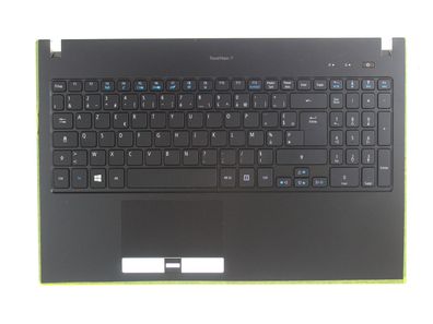 Acer TravelMate TMP658 Palmrest Gehäuseoberteil Tastatur AZERTY French