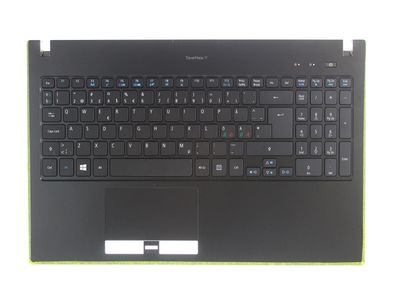 Acer TravelMate TMP658 Palmrest Gehäuseoberteil Tastatur QWERTY Nordic