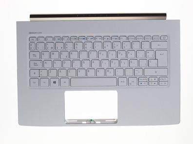 Acer Aspire S5-371 Palmrest Tastatur QWERTY Spain WEIß-GOLD 6B. GCJN2.019