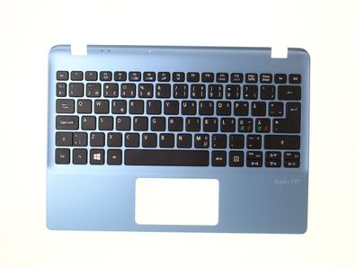 Acer Aspire V5-122P Palmrest Gehäuseoberteil Cover Upper QWERTY Scandinavian