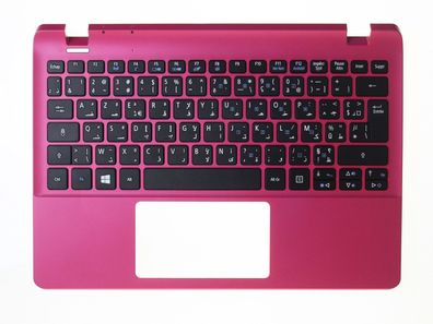 Acer Aspire V3-111P E3-111 Gehäuseoberteil Palmrest Tastatur AZERTY 60. MNUN7.010