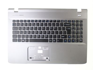 Medion PEAQ Tastatur Palmrest Gehäuse QWERTY US International MA50LS 82B382-FX