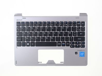 Medion Akoya E1239T E1240T Tastatur Gehäuse Palmrest AZERTY French 40060678