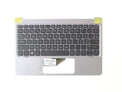 HP Pavilion x2 Gehäuseoberteil Tastatur QWERTZ SW 814718-BG1